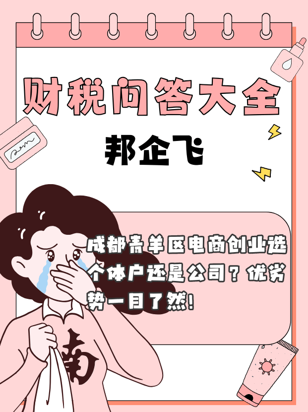 成都青羊区电商创业个体户